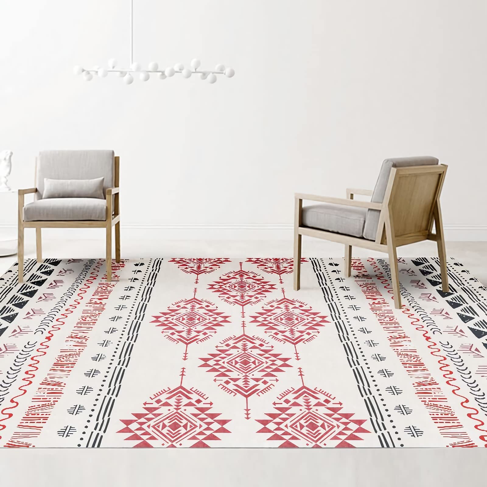 Dywany dywany paleniska, różowe czarne paski design trwały antypoślizgowy dywan maty schodowe antypoślizgowe, dywany dywanowe 140 x 200 cm