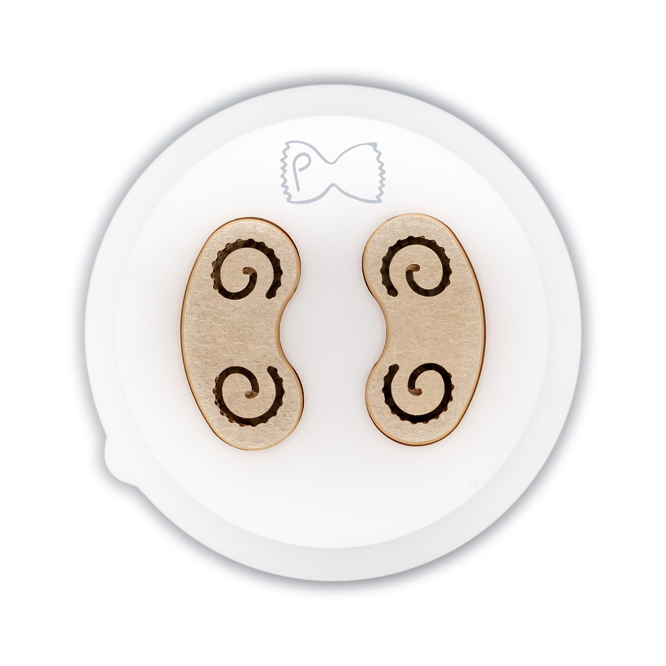 Pastidea - Trafila in bronzo e POM Giglio Rigato compatibile con Philips Pasta Maker Avance e Serie 7000