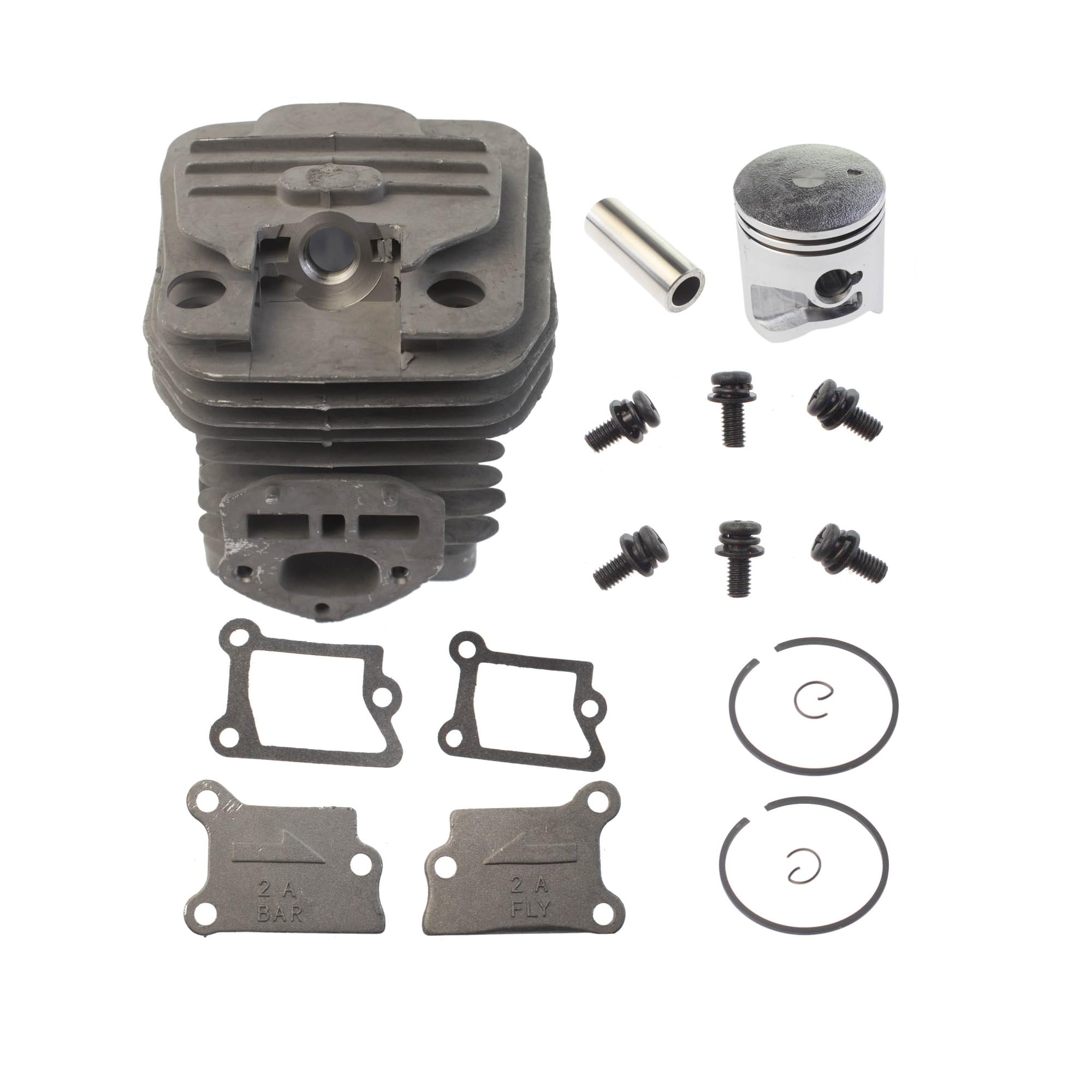 Cylinder Piston Assy 40.5mm for Partner for Chainsaw P340 P350S P360S