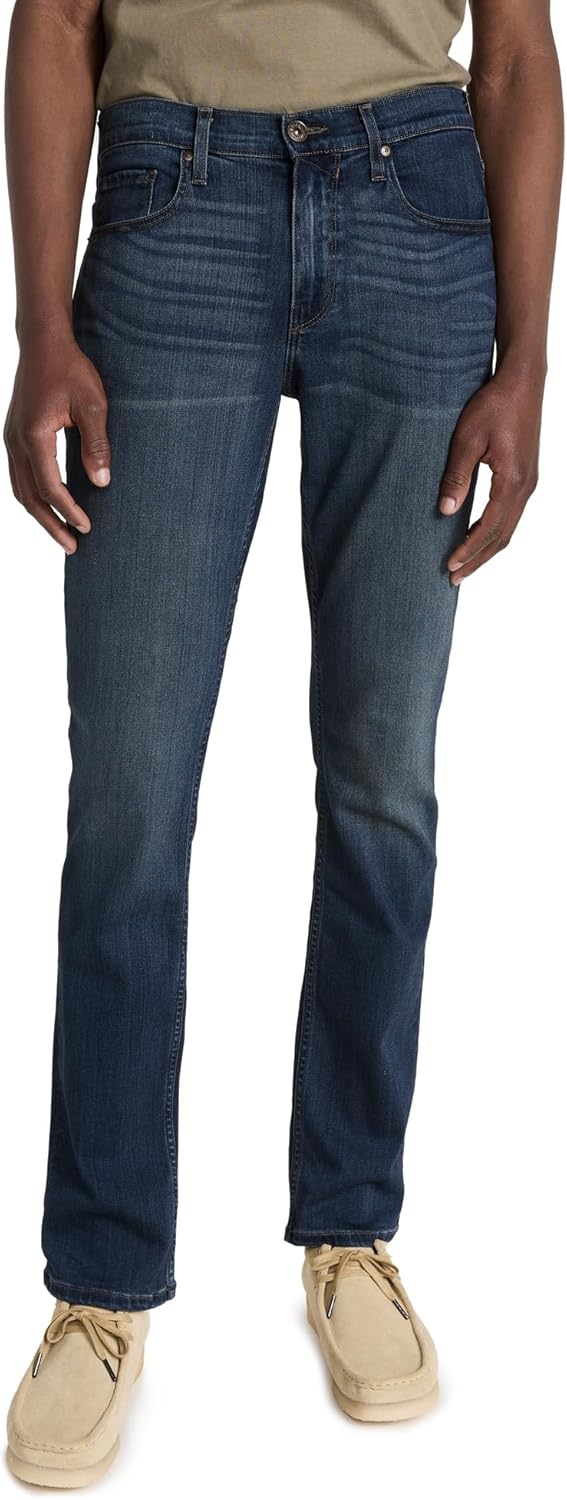 PAIGE Men's Federal Transcend Slim Straight Jeans