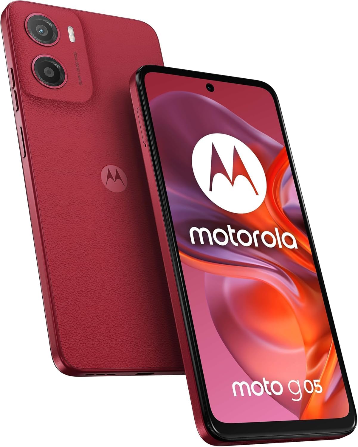 Front view of the Motorola Moto G05 XT2523-2 smartphone