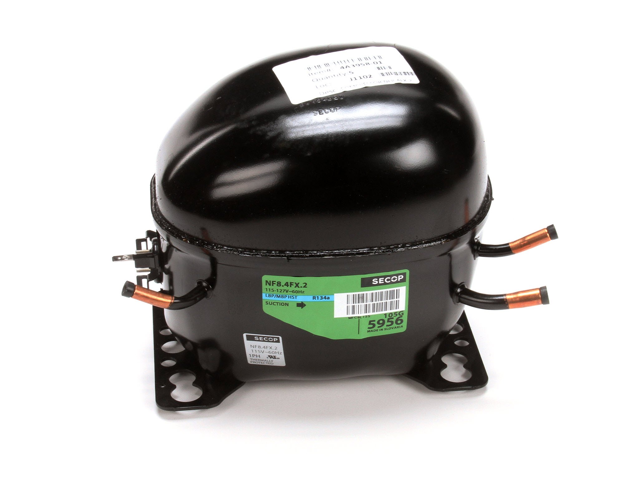 Compresseur Nf8.4Fx.2#105G5918 hermétique à piston pour congélateur