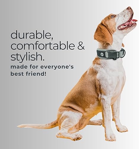 Miniatura 4 de Collar para perro Airtag - Soporte para collar de perro Airtag de alta calidad - Ajustable resistente 3M reflectante sin rozaduras de malla de aire