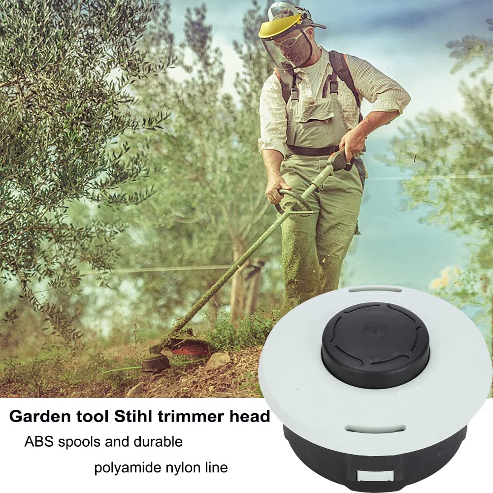 MCHNIC Draadkop maaikop trimmerkop voor Stihl AutoCut 46-2 grastrimmerkop FS160 FS180 FS220 FS280 FS290 FS300 FS310 FS350 FS360 FS400 FS410 FS450 FS460 FS480 bosmaaier vervangt 4 003 710 2115