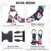 Vista 54 de BEAUTYZOO No Pull Dog Harness and Leash Set - Adjustable Step-in Puppy Harness for Small Medium Large Dogs, Escape Proof Soft Nylon Vest with Double