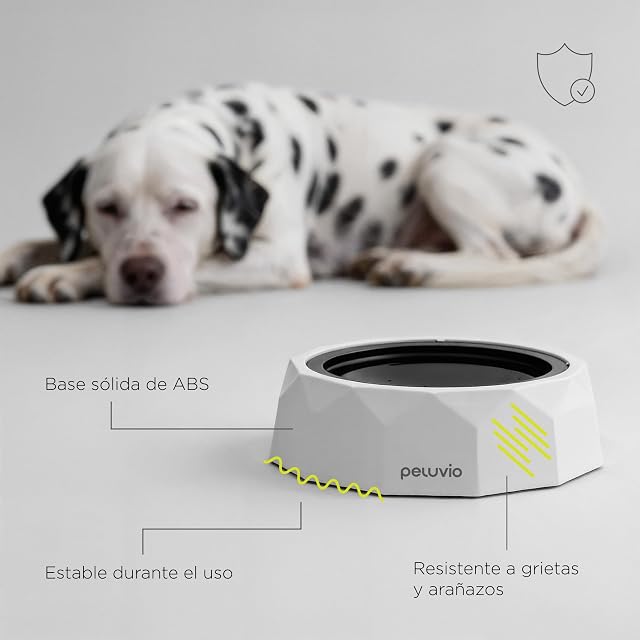 Foto 6 de 8 de Peluvio Surfa Bebedero para Perro Antiderrames Cuenco de Agua para Perro Antisalpicaduras que reduce…