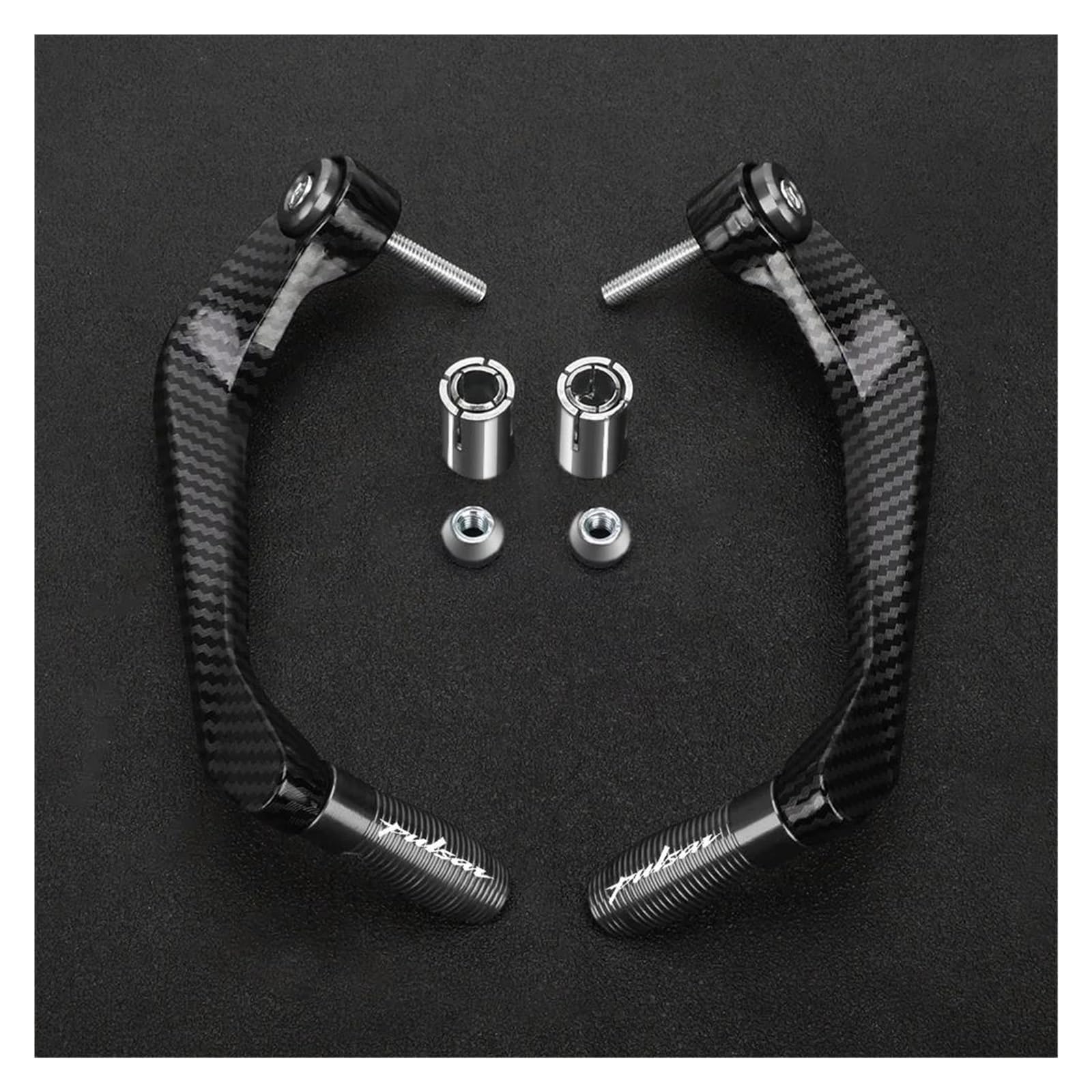 Aobeyo Gray For Bajaj Pulsar Rs200 Ns200 Ns 200 150 180 Ns160 Motorcycle Brake Clutch Lever Guards(Gray)