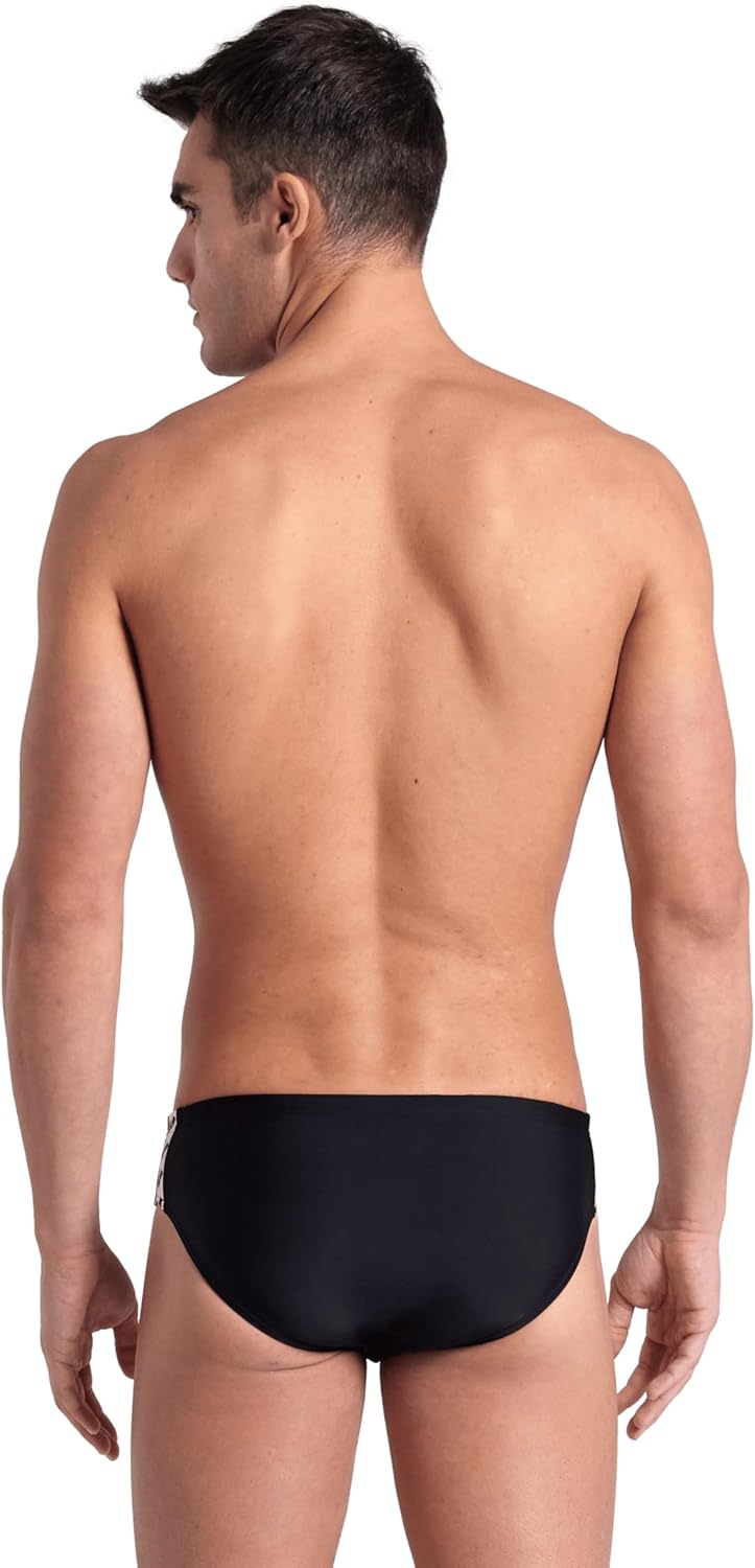 Arena Mens Arena Feel Men's Icons Solid Swim Briefs