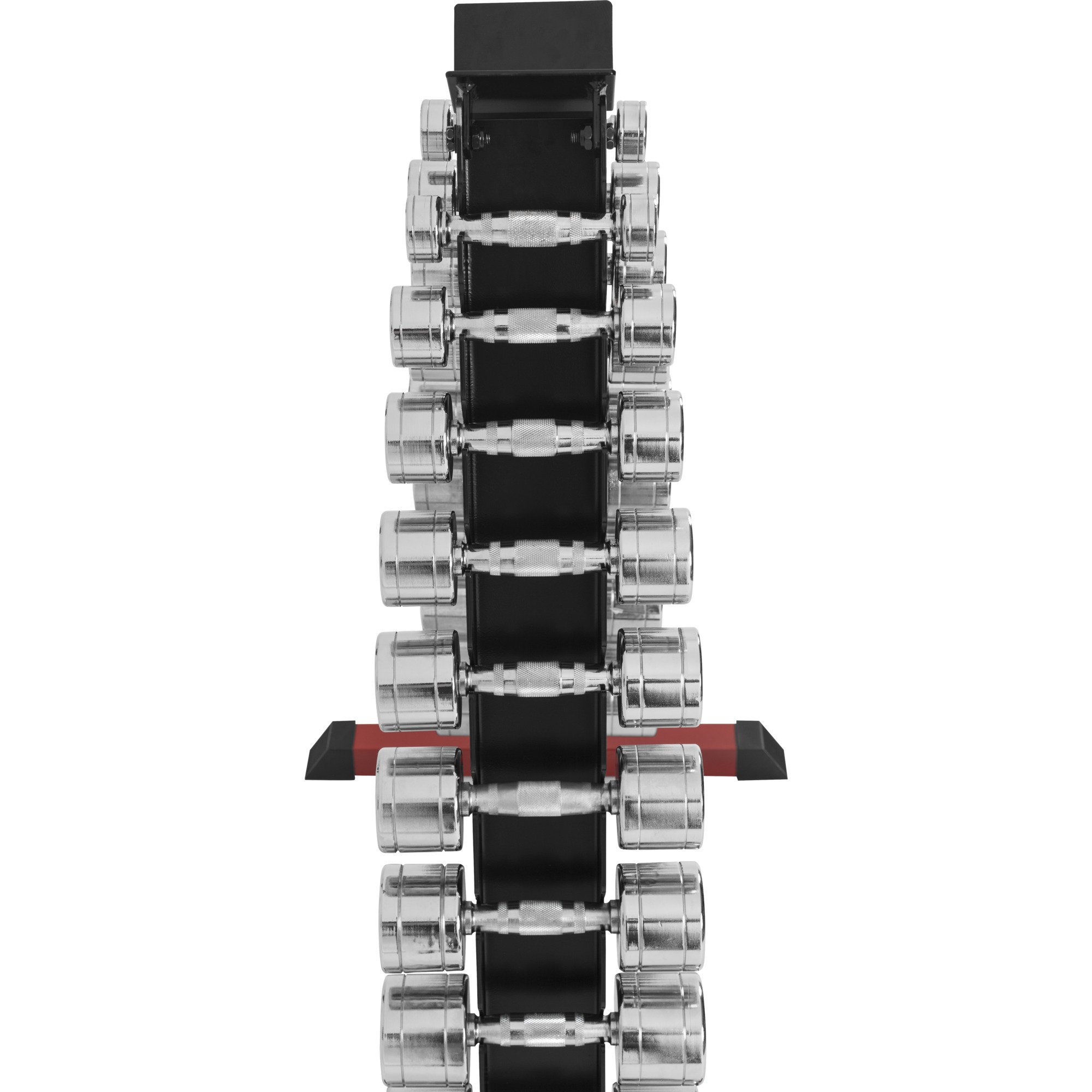 GORILLA SPORTS® Kurzhantelständer - Kurzhantel Rack mit 20 Ablage, Max. Belastbarkeit 150 kg, Schwarz - Gewichteständer, Hantelablage, Hantelständer, Hantelbaum, Fitness