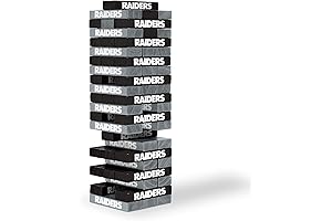 Raiders Kids NFL Pro Football Tabletop Stackers Block Game