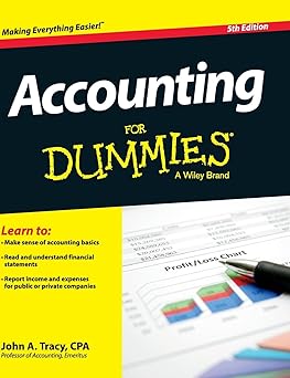 Accounting for Dummies book cover