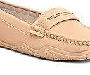 LOUIS STITCH Women’s Premium Beige Slip-On Loafers | Elegant Solid Slip-On Comfort Shoes for Casual and Formal Wear | Slip-On Loafer Shoes for Women | LSLD-BLR-HS01 | UK-6 gallery image