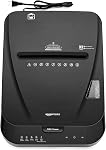 Amazon Basics 150 Sheet Autofeed Micro Cut Paper Credit Card Shredder for Security, Black