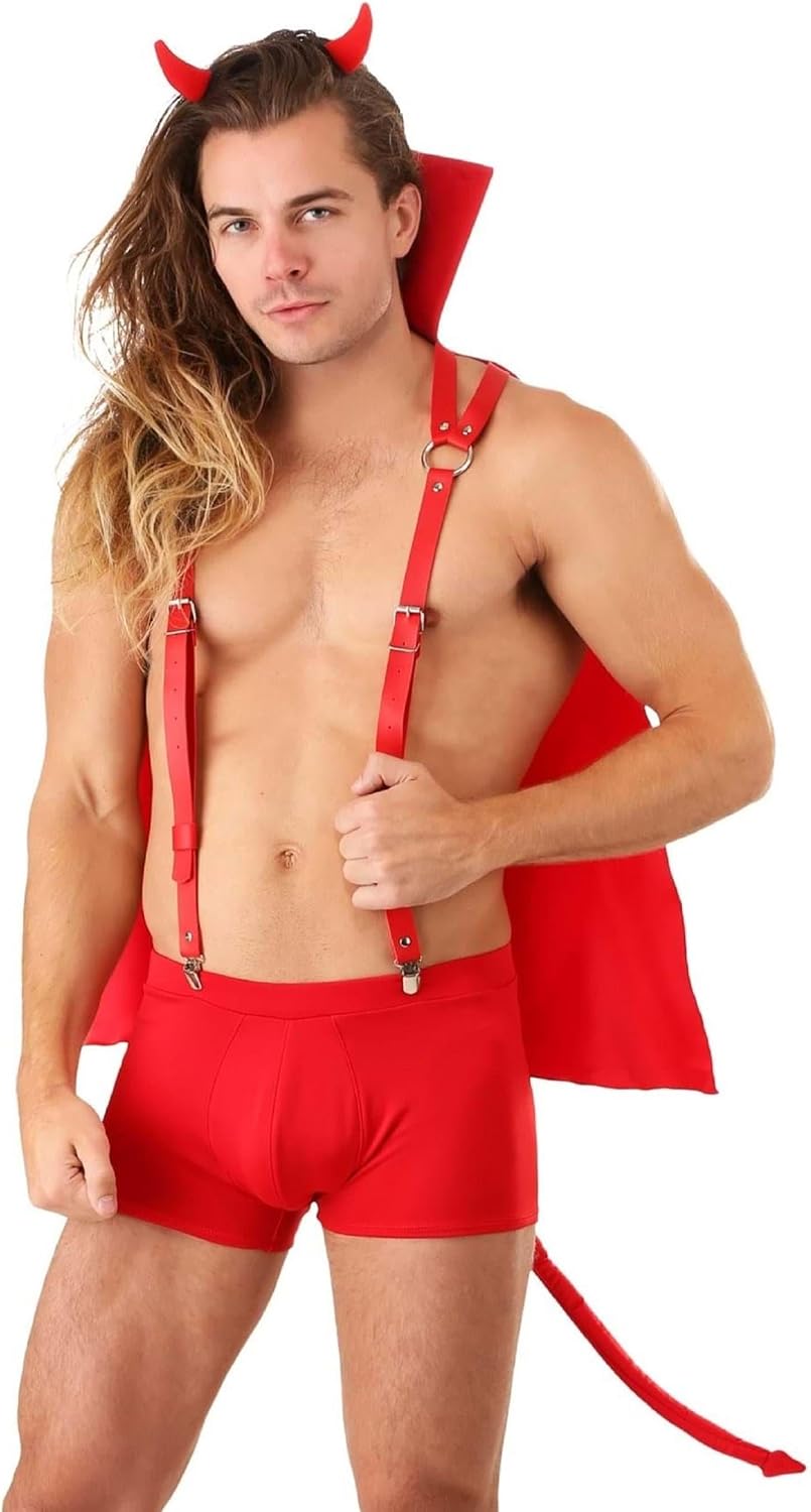 Roma Flaming Devil Men's Costume Medium