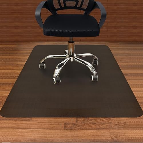 AiBOB Tapete para silla para suelo de madera dura, 36 x 48 pulgadas, tapete para silla de escritorio para suelos de madera y azulejos, tapetes de