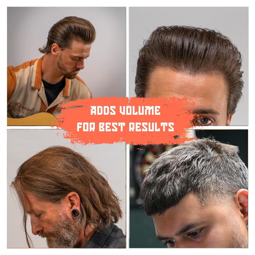 Dark Stag Full Fibre Paste. Volume and Thickness Boost, Medium Hold Professional Hair Styling Paste, Water Based Easy to Wash - Image 4