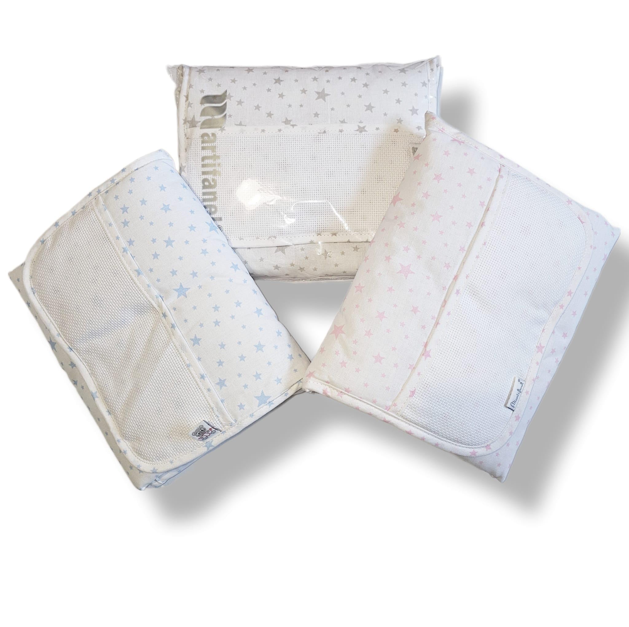 Pack de Regalo Personalizado con Nombre para Bebé Recién Nacido. Cesta de Pañales, Baberos, Cambiador, toallas, Muselina,... TetebyNoa (Toalla y cambiador)