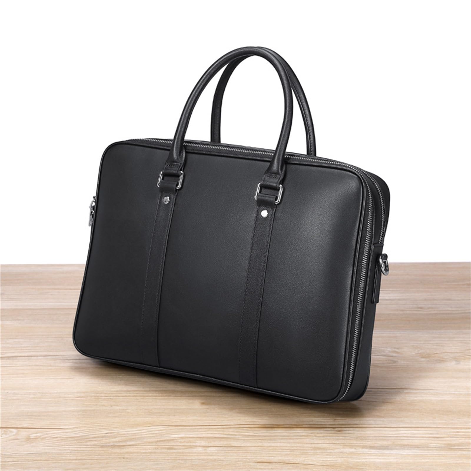 Sac d'affaires en cuir, porte-documents, épaule for ordinateur portable