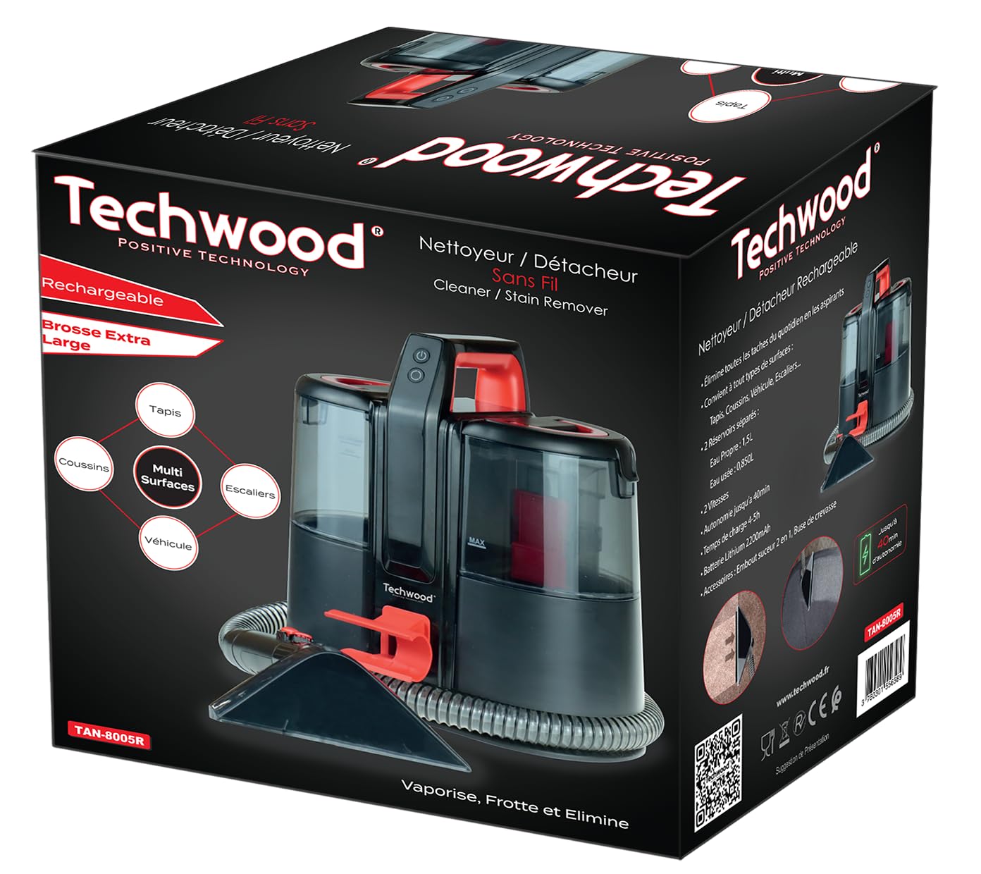 Nettoyeur TAN-8005R Techwood