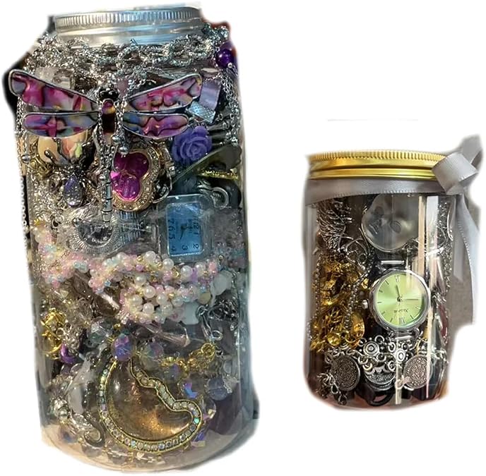 mystery jewelry jar custom mystery jewelry jar vintage whimsical fairy gothic