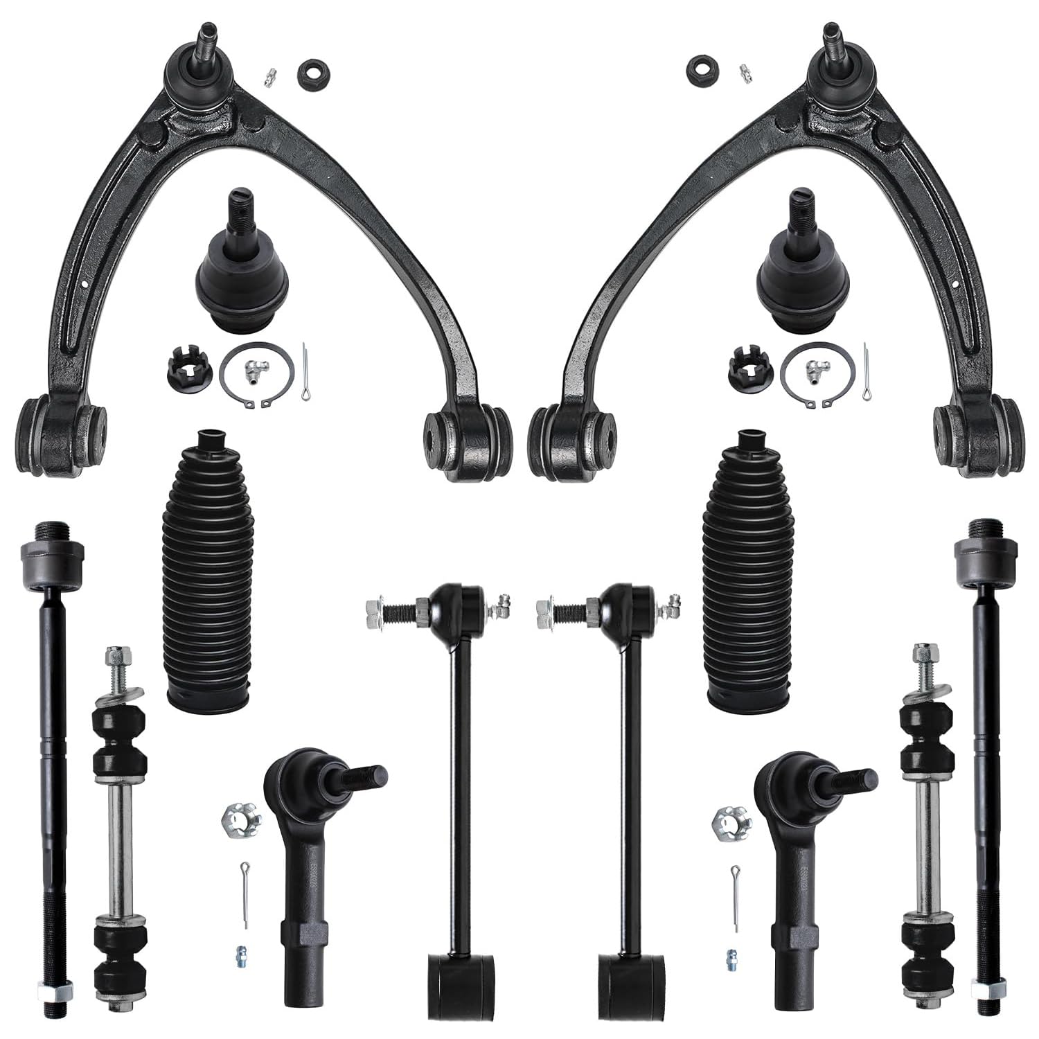 Detroit Axle - 14pc End Kit for Chevy GMC Suburban Yukon XL 1500 Tahoe