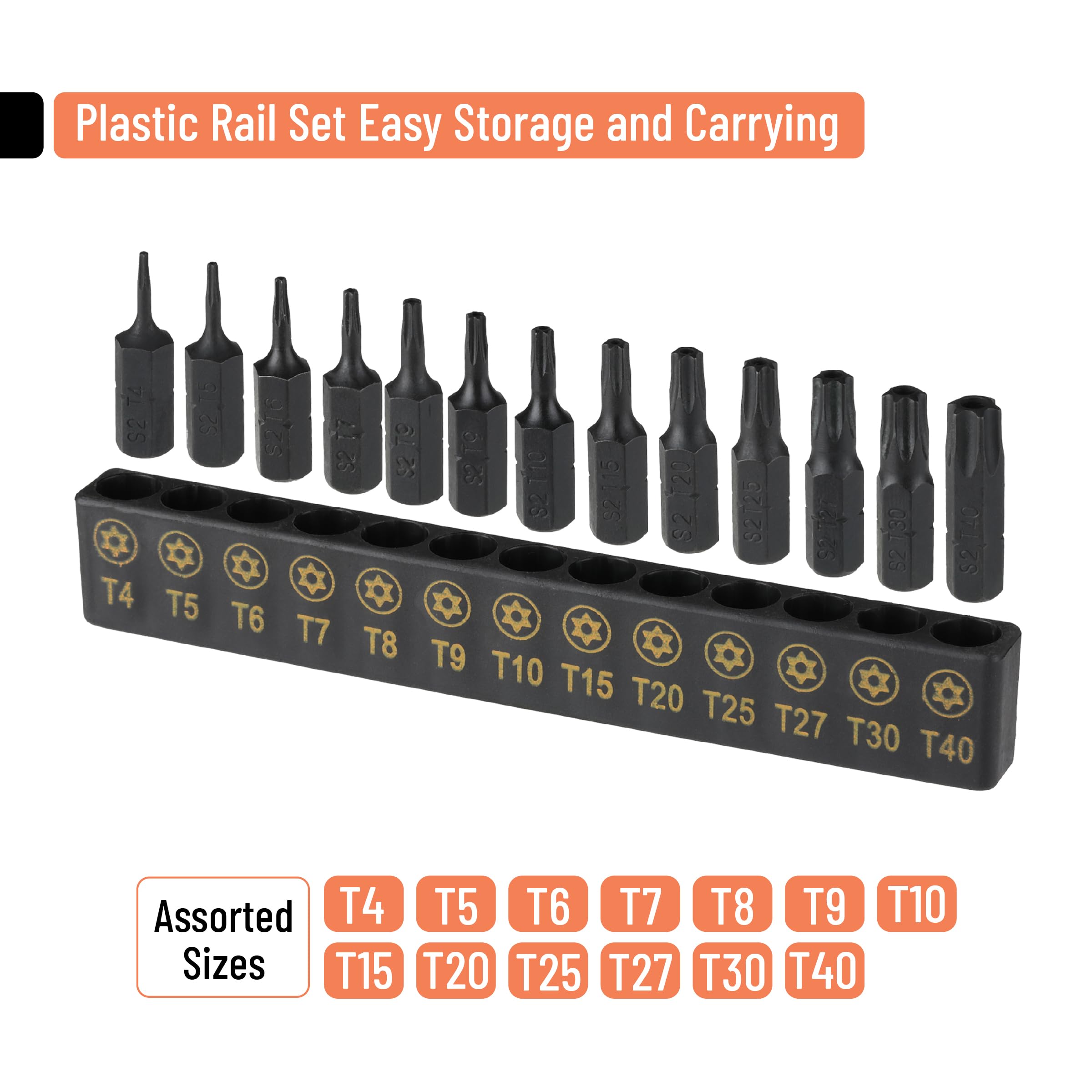 Tamper Proof Torx Bit Set - 14 Pcs -4