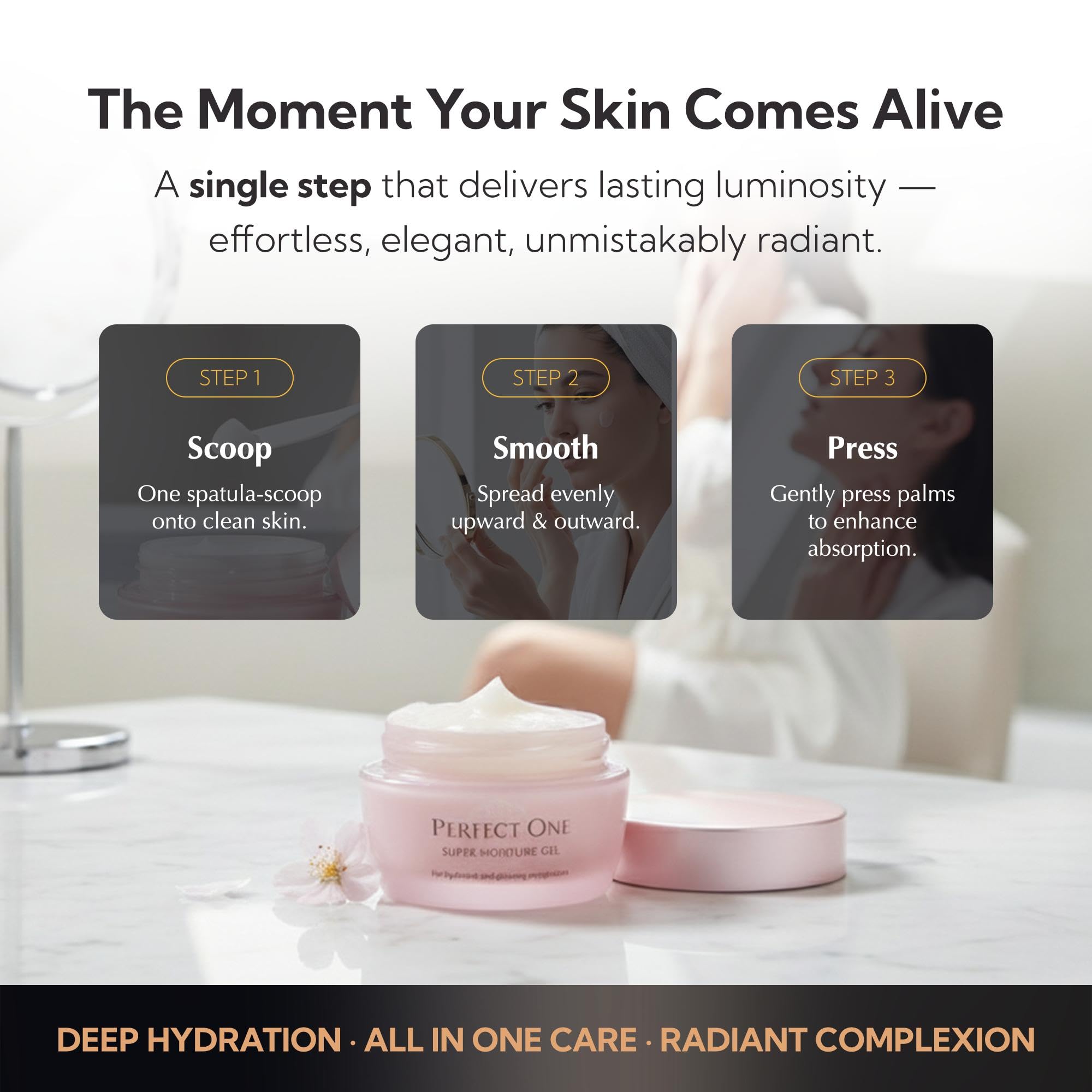 Amazon.com: PERFECT ONE Super Moisture Gel, All-in-One Hydrating