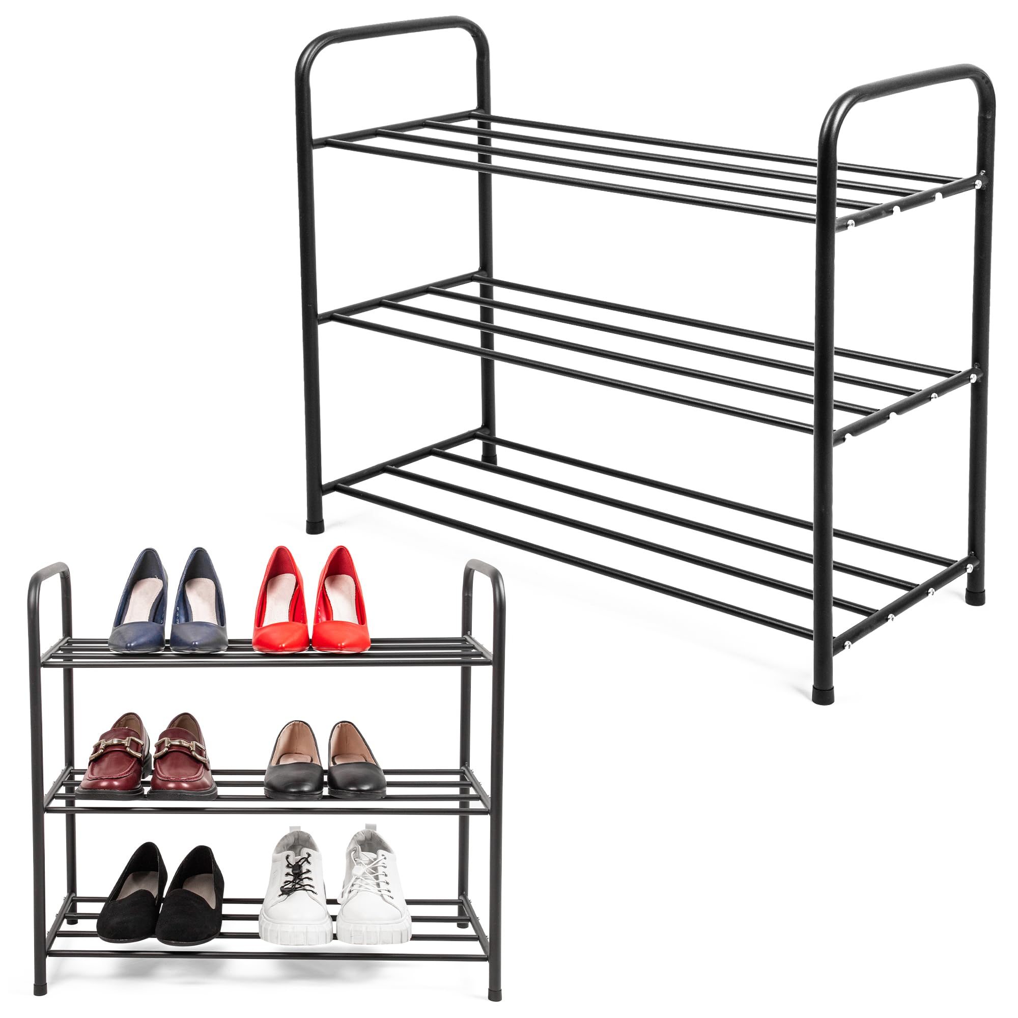 Porte-chaussures imperméable en métal pour protéger vos sols et organiser votre garde-robe