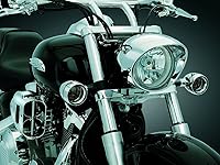 Vista 2 de Kuryakyn 2270 Accesorio de iluminación de motocicleta: intermitente delantero/luces intermitentes biseles profundos para Honda, motocicletas