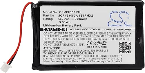 Miniatura 5 de VI VINTRONS Batería para AudioVox IHDP01A, IHDP01A Radio HD/FM portátil P, ICP463450A 1S1PMXZ,