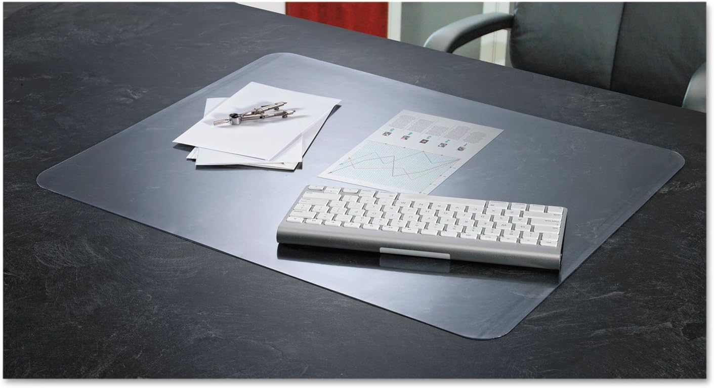 Artistic 60740MS KrystalView Desk Pad, 17 x 12, Matte Clear