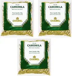 Chá Camomila Flores Kit 3 Pacotes Natural Chamel