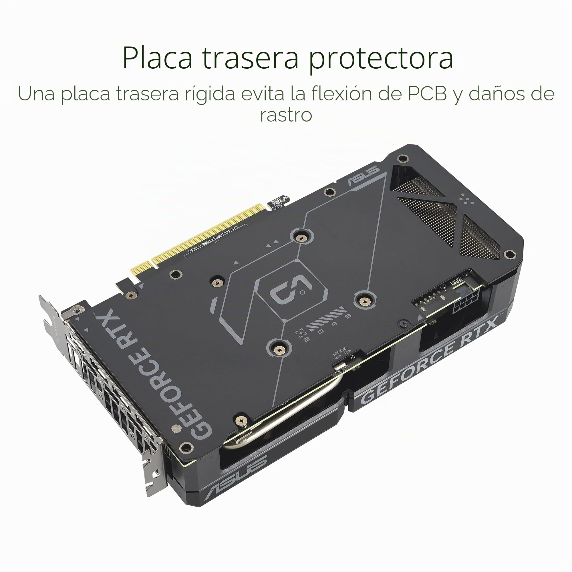 ASUS GeForce RTX 4060 Dual EVO 8G OC Tarjeta gráfica para Juegos – 2535 MHz Boost Clock, GDDR6X, PCIe Gen 4, DLSS 3, 3X DP v 1.4a, HDMI 2.1a (soporta 4K y 8K HDR)