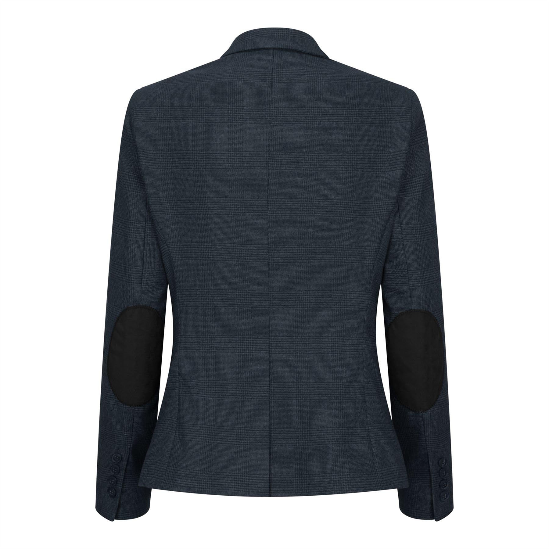 TruClothing Damen Anzug 3 Teilig Olive Karo Tailored Fit Business Formal
