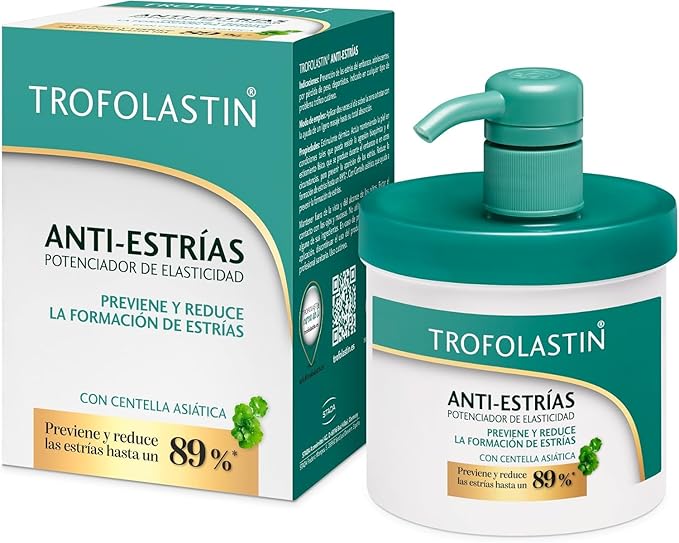 Trofolastin Crema Antiestrías Reafirmante con Dispensador 400ml