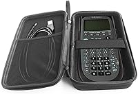 Vista 3 de Estuche rígido compatible con calculadora gráfica programable de titanio Texas Instruments TI-89