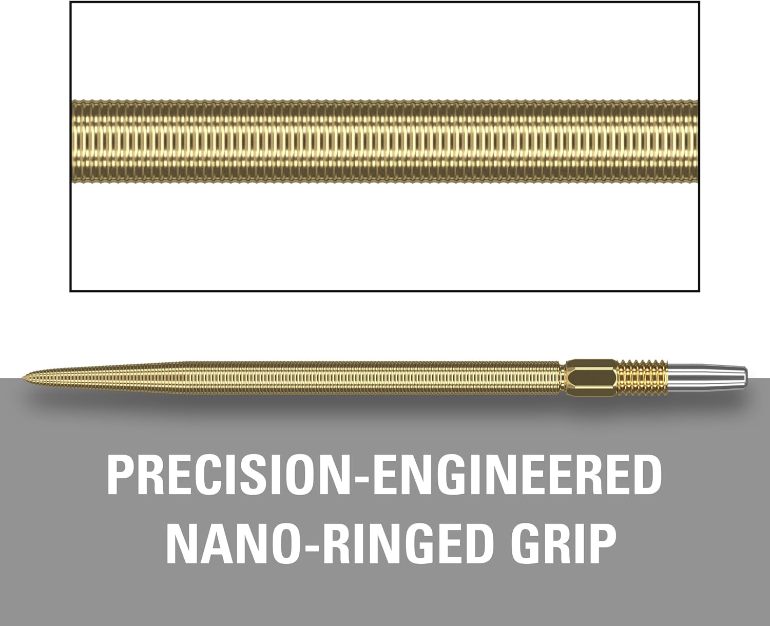 Target Darts Swiss Points, Nano Swiss Point Dart Tips (3 Pack Set of Tips) 40MM, Gold | Change Dart Points, Professional Darts Accessories
