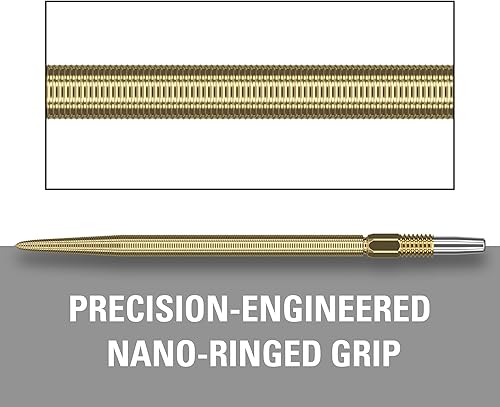 Miniatura 4 de Target Darts Puntos de dardos Swiss Point Gold Nano Point de 1.378 in