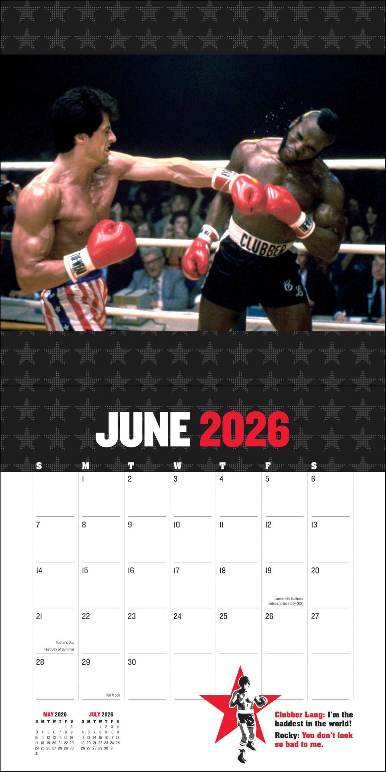 Rocky 2026 Wall Calendar: Original Universe-Publishing Kalender [Mehrsprachig] [Kalender] (Wall-Kalender)