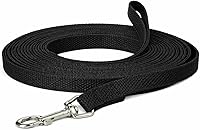 Vista 2 de Correa de entrenamiento para perros de algodón, 6 pies, verde