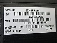 Vista 2 de Mitel 50006191 5320 VOIP Altavoz de pantalla de modo dual IP POE Teléfono W/Soporte #A (renovado)