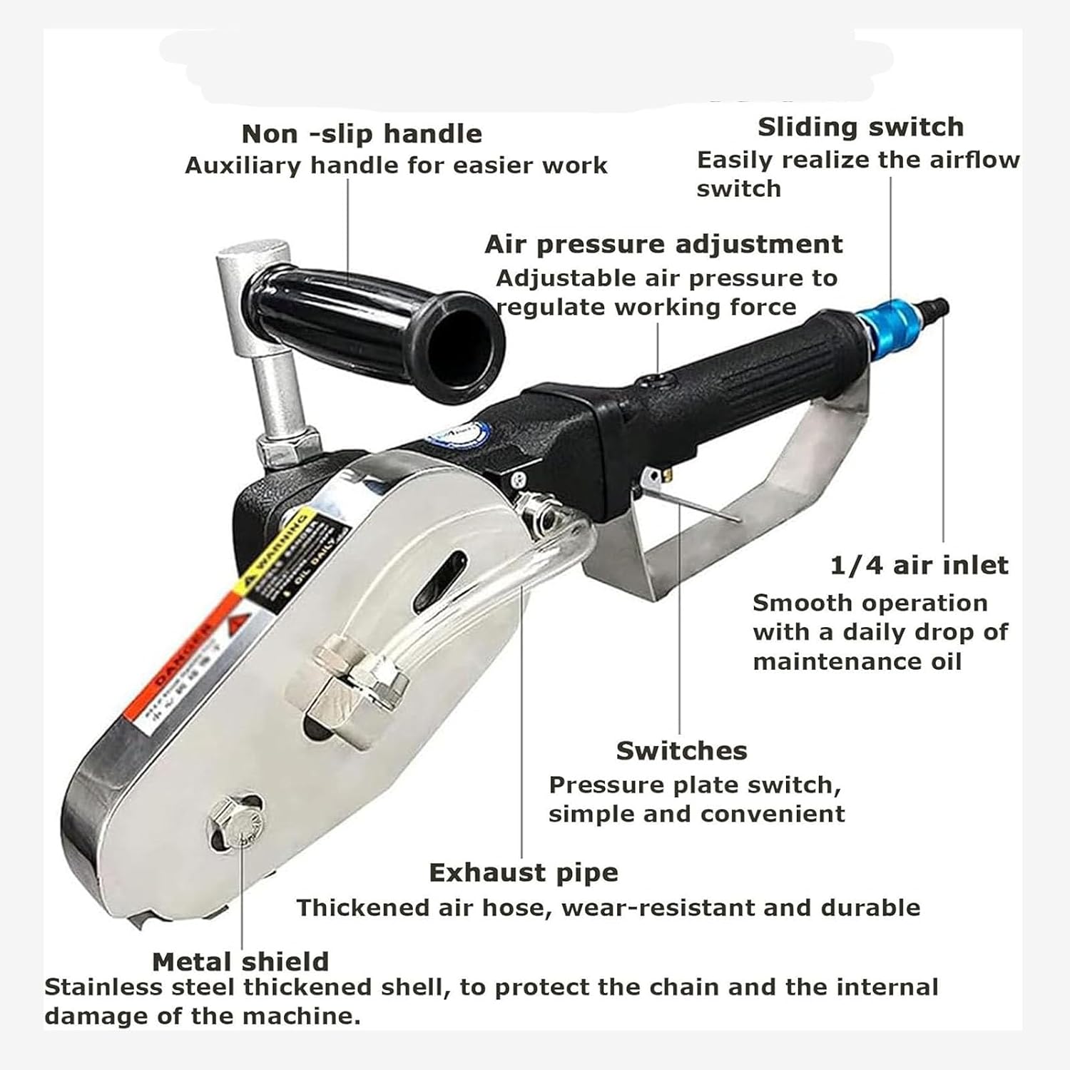 Waste Stripping Machine,2500rpm Pneumatic Waste Stripper Carton Paper Stripping Machine Trimming Tool,with Alloy Steel Chain