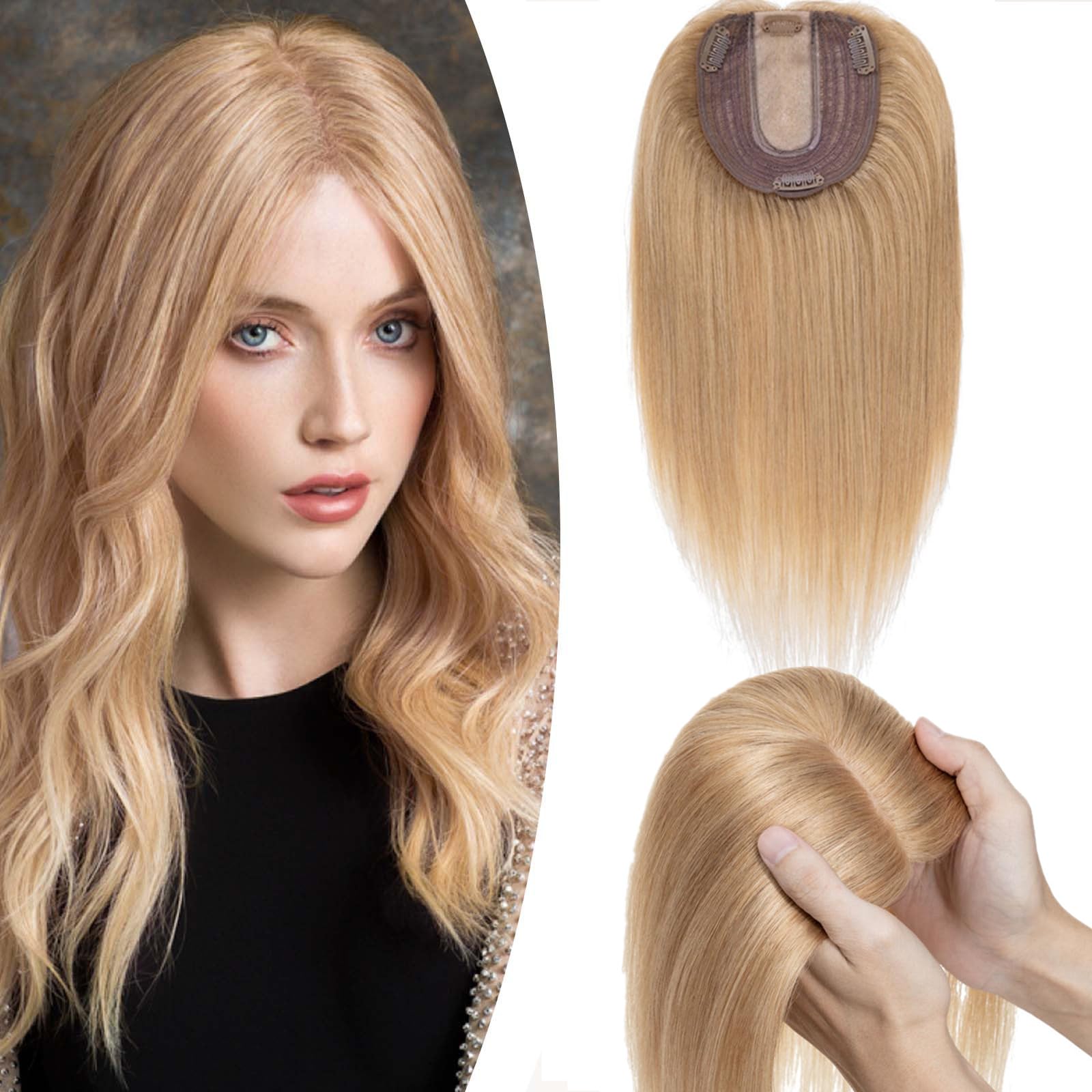 Amazon.com : Rich Choices 100% Remy Human Hair Topper for 