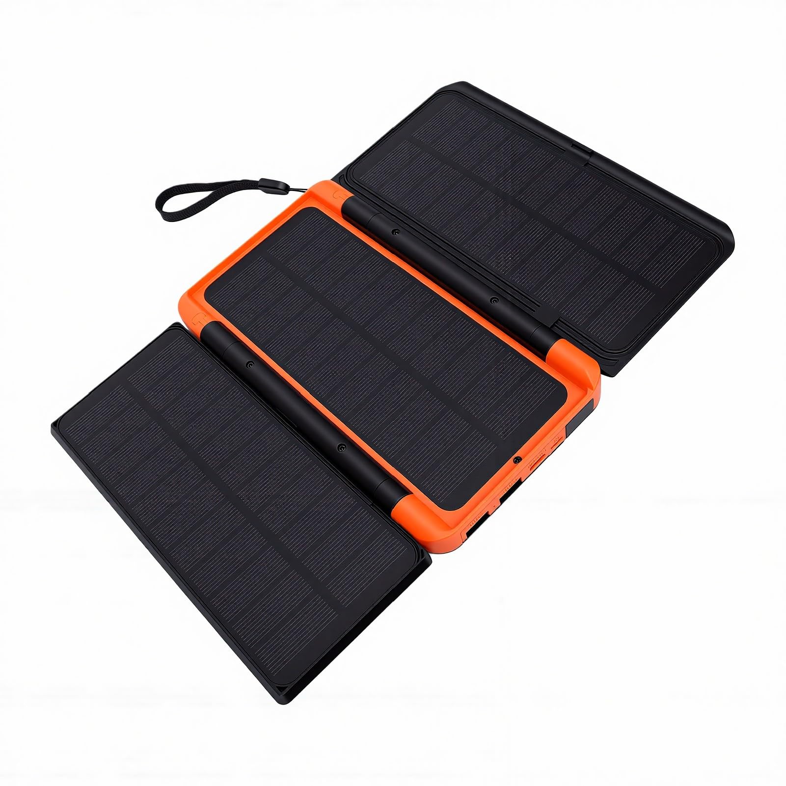 Topiky Chargeur Solaire 10 000 MAh, Batterie Externe Portable avec 3 Panneaux Solaires, Batterie Externe USB C à Charge Rapide pour Les Urgences de Camping en Plein Air