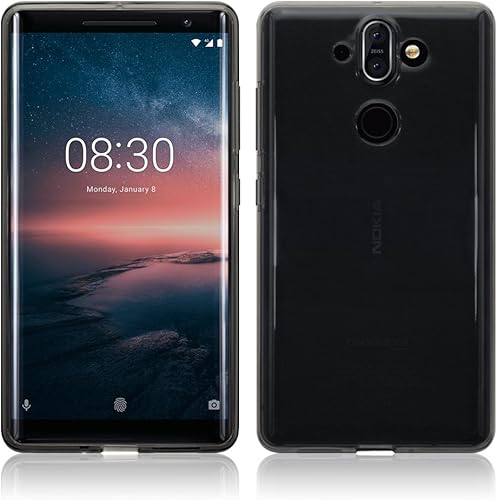 Nokia Sirocco Custodia Terrapin TPU Gel Custodia per Nokia Sirocco Custodia Colore Trasparente Nero Nokia Sirocco Custodia Terrapin TPU Gel Custodia per Nokia Sirocco Custodia Colore Trasparente Nero