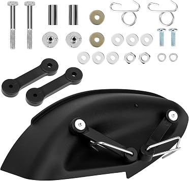 GY20417 48 Inch Mulching Cover Kit with Mounting Hardware, Compatible with John Deere 100/X/Ztrak Series, Sabre Scotts Lawn Tractors, Replaces OEM GY20417