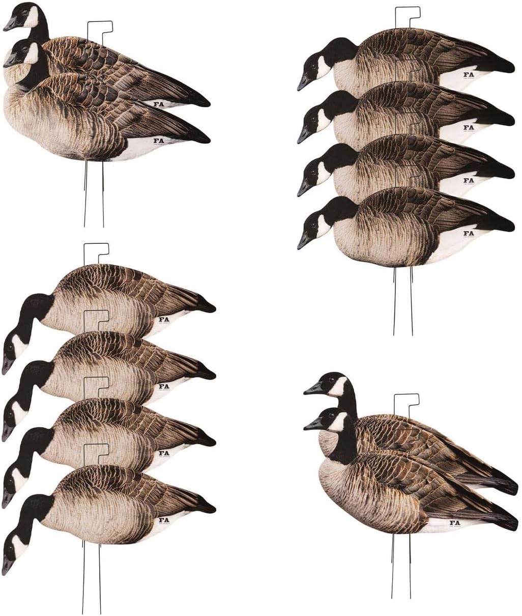 Final Approach Last Pass Honker Silhouette Decoys, 12 Pack