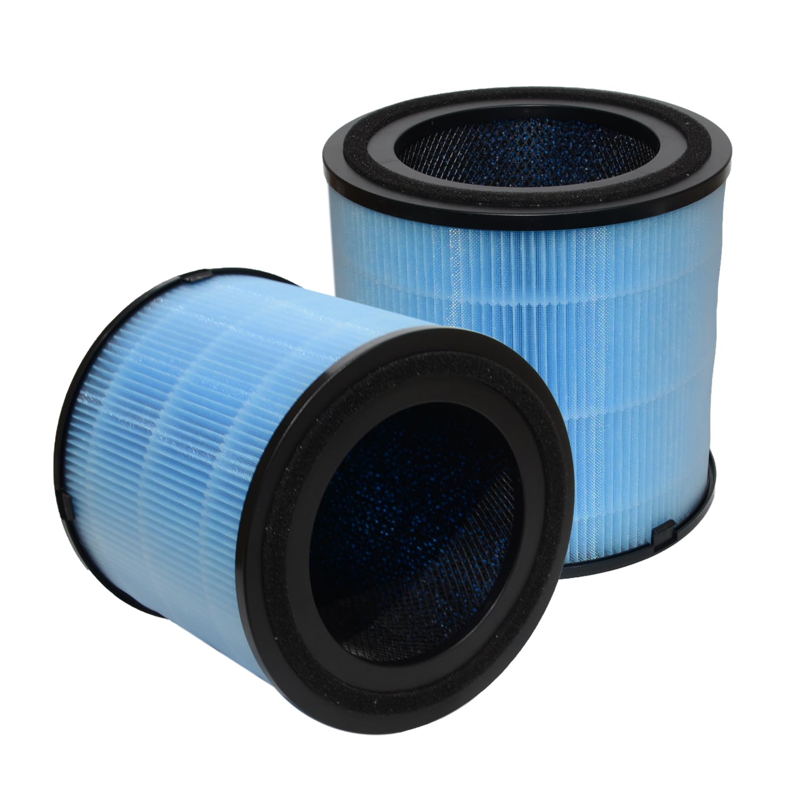 PUREBURG AP1001-RF Replacement Filter Compatible with Airtok AP1001 Air Purifier, Pack of 2 H13 HEPA and Activated Carbon Filter