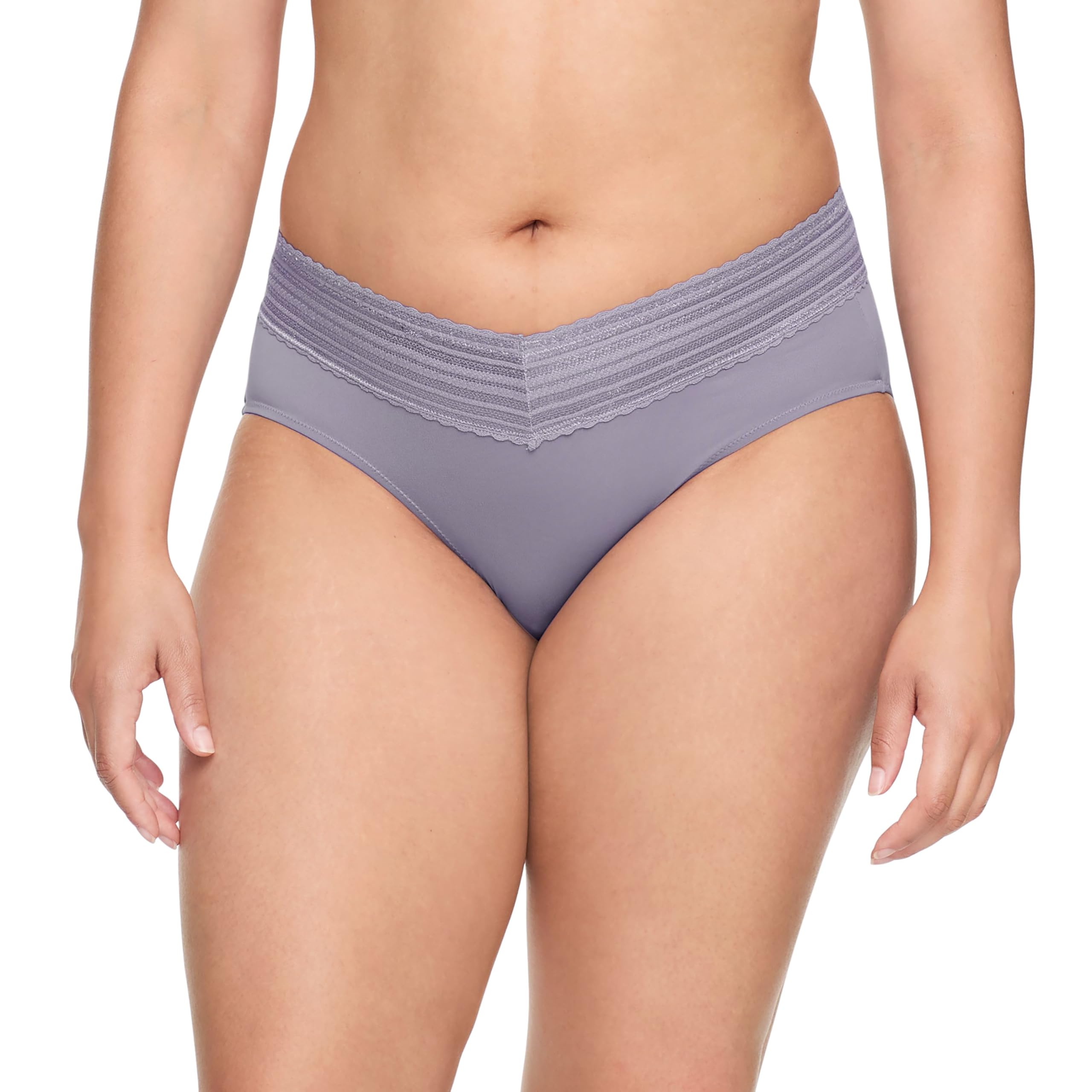 Warner's womens No Pinching No Problems Dig-free Comfort Waist With Lace Microfiber Hipster 5609j
