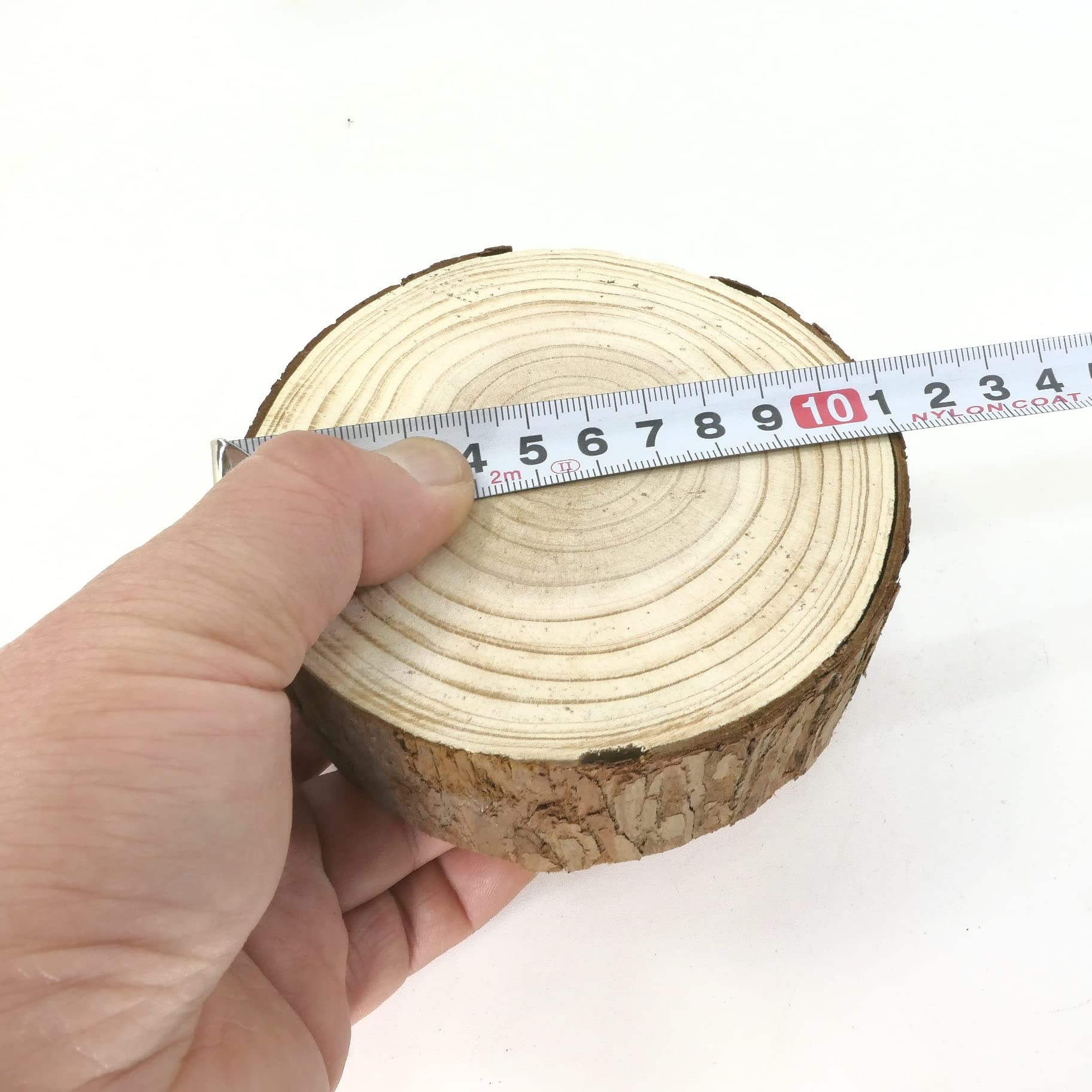 Amazon.co.jp: 天然木の台座 ディスプレイスタンド スギの木